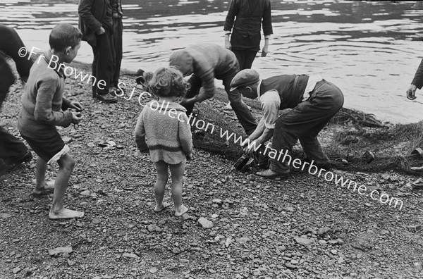 WATCHING THE CATCH ON THE LEE NEAR TIVOLI